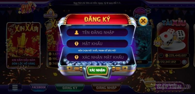 Review RikVip về giao diện